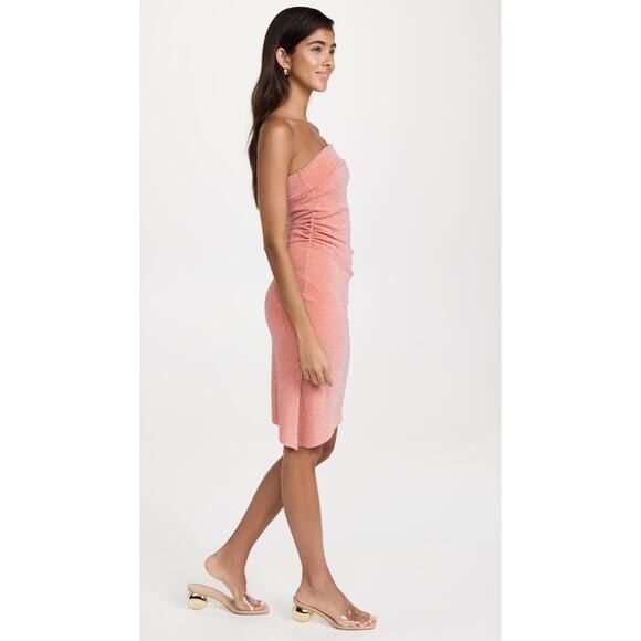 BAOBAB MANDARINE ORANGE BODYCON GOA MINI DRESS - Picture 3 of 12